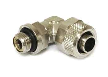 Aqua-Computer Coupling 11/8 mm G 1/8 Angle Connector